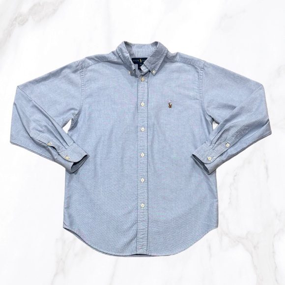 Ralph Lauren Other - Ralph Lauren Boy’s Long Sleeved Chambray Button‎ Up Shirt, Size 14